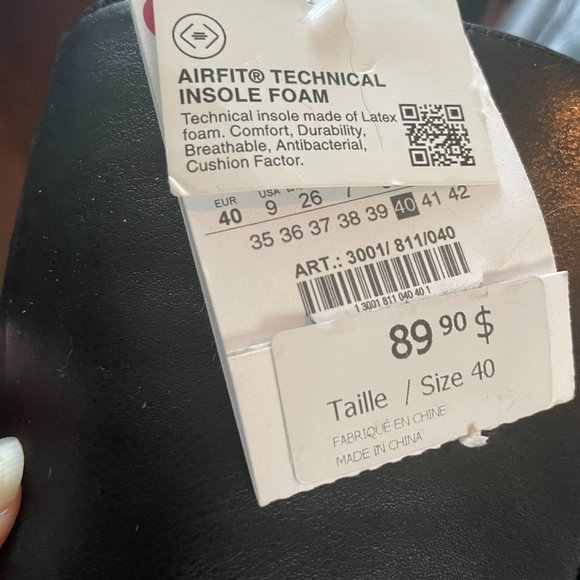 ZARA women's low heeled Tall Black  Chunky Boots Sz 40 - Picture 6 of 6